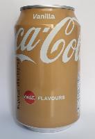 Coca cola vanille, canette (24x33cl).