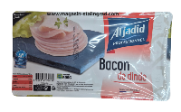 Bacon de dinde, frais, 500g.