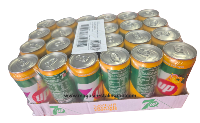 Seven up tropical, 33cl X 24