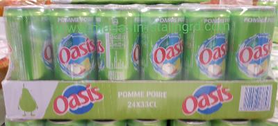 Oasis pomme poire (24x33cl)