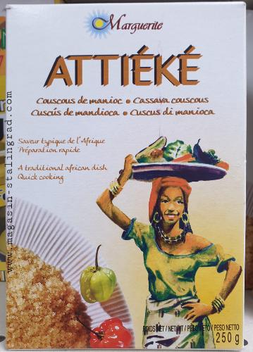 Couscous de manioc, Attiéké  (250 g)