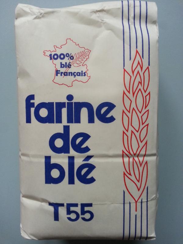 FARINE DE BLÉ T55 (1 kg )