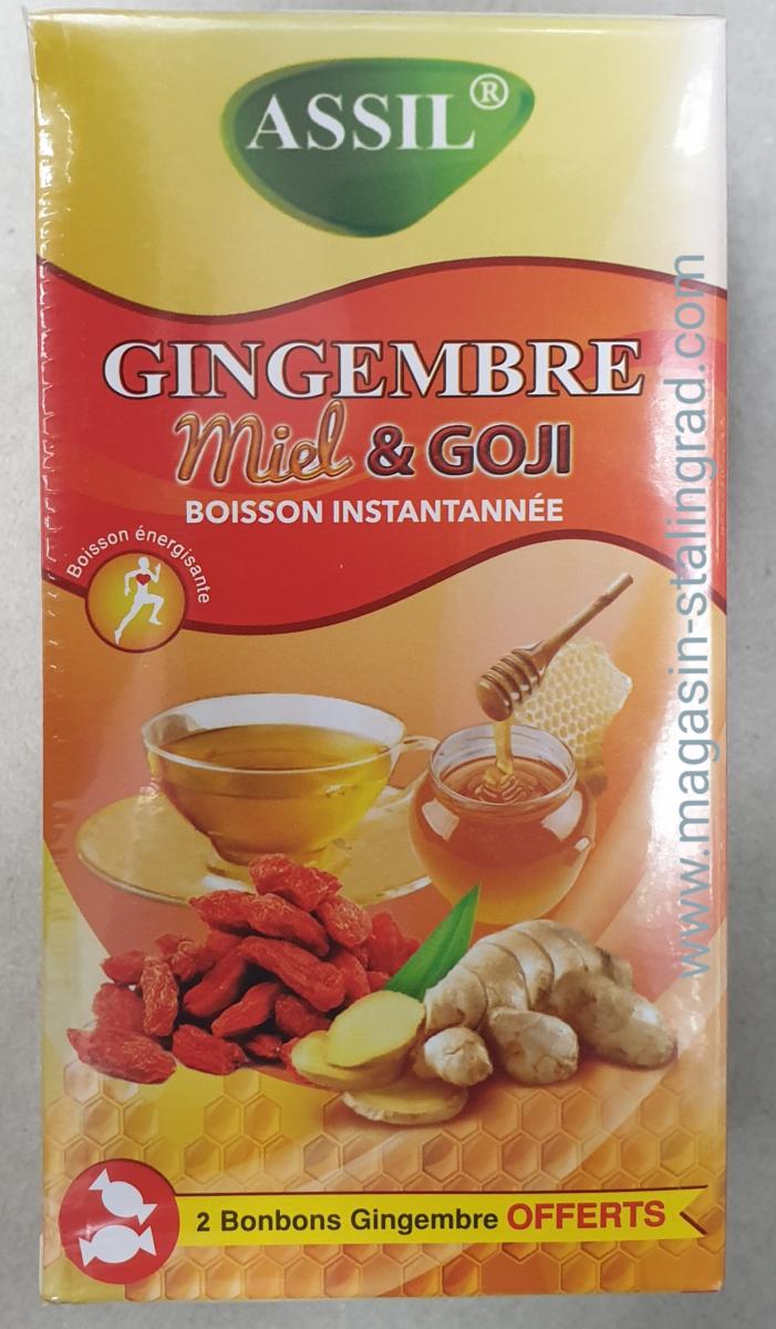 Tisane Gingembre Miel & Citron - ASSIL 