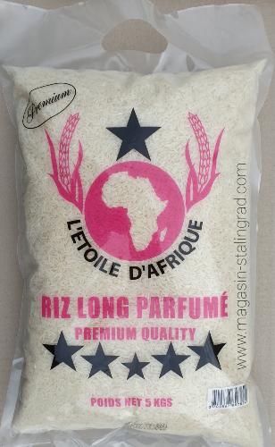Riz long parfumé étoile d'Afrique (5kg)