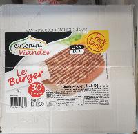 Steaks burger x30 (2,25kg)