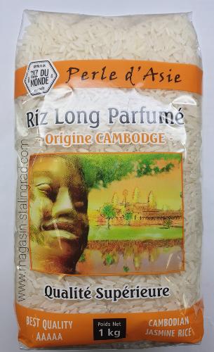 Riz long parfumé Cambodge (1kg)