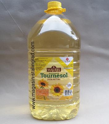 Huile de tournesol Maurel (10 litres)