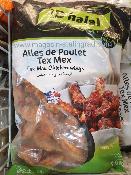 Ailes de poulet marin surgele (2.5 kg)