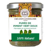 Pure de piment vert doux (100g)