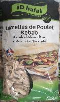 Lamelles de poulet saveur Kebab (2,5 kg)