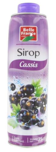 Sirop cassis, Belle France(1litre)