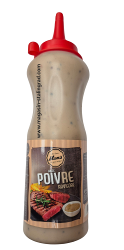 Sauce Poivre ravigore, 475g.