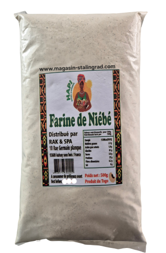 Farine de niébé, haricots cornille, 500g