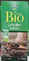 Lentilles vertes, Bio, (500g)