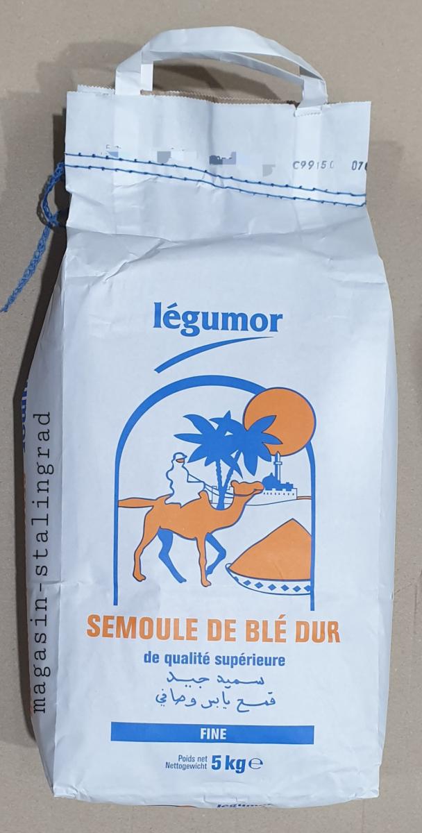 Semoule de Blé Dur de Qualité Supérieure Extra-Fine: Bahadourian, Semoule  de Blé Dur de Qualité Supérieure Extra-Fine Sachet 5kg - Le Renard,  Céréales & Pâtes