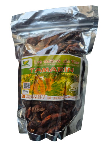 Tamarind naturel délice du faso, 250g