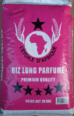 Riz long parfumé étoile d'Afrique (20kg)
