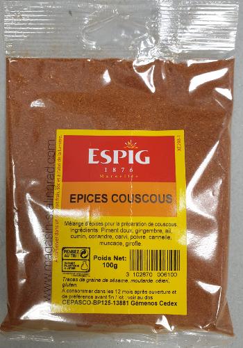 Épices couscous (100g)