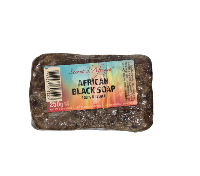 Savon noire naturel, secret d'Afrique, (250g)