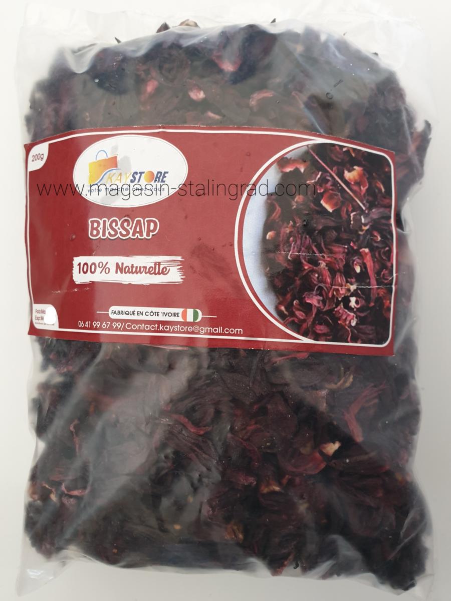 pétale de bissap rouges côte d'ivoire 200g