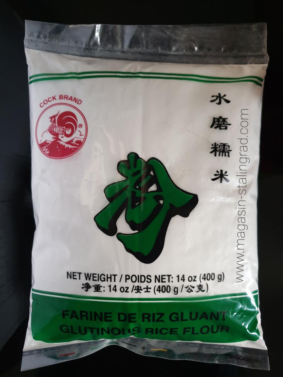 Farine de riz gluant 400g - MOUSHENCO