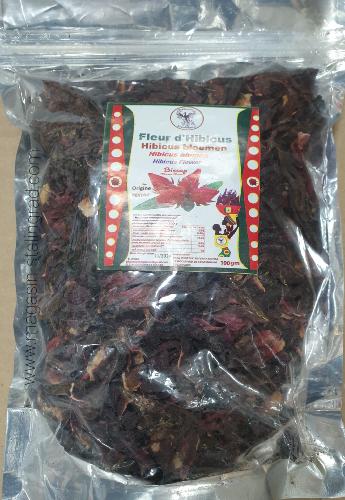 Pétale d'hibiscus ou bissap rouge d'Égypte(150g)
