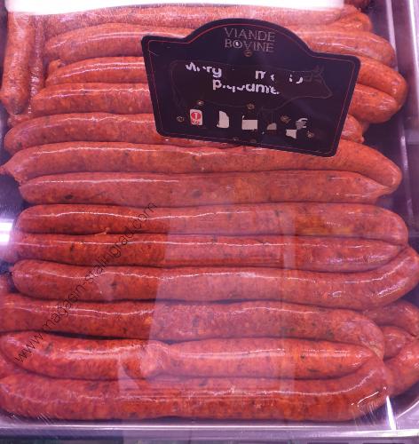 Merguez fait maison, piquante (1kg)