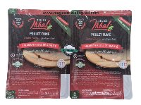 Poulet fumé tranche, frais,1kg.
