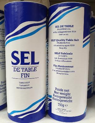 Sel de table fin, 750g