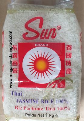 Riz long parfumé sun brand (1kg)