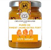 Purée de piment jaune extra fort (100g)