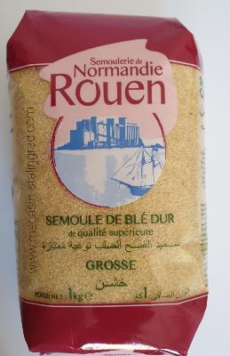 Semoule de blé dur grosse Rouen (1kg)