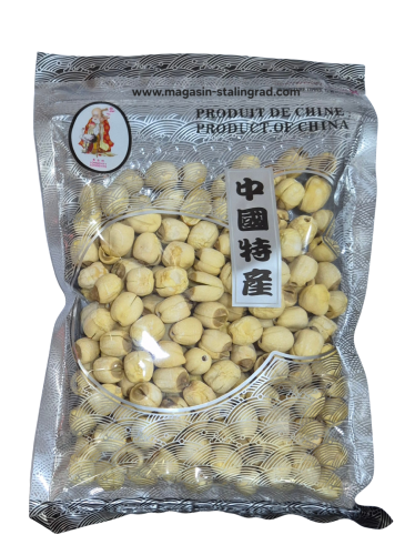 Graines de lotus séchées, 200g.