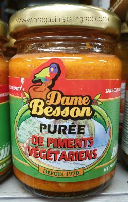 Purée de piments végétariens (90g)
