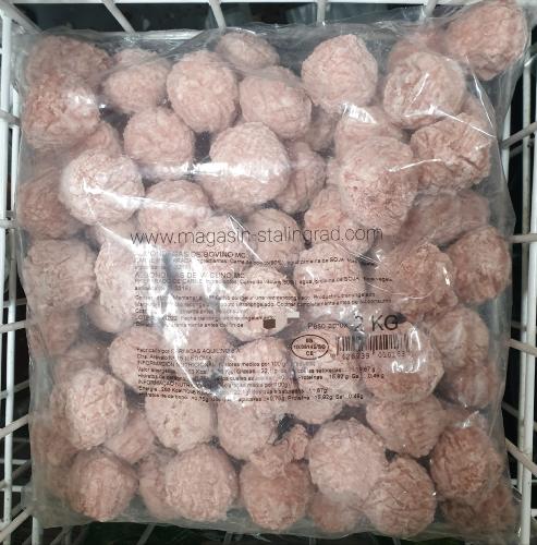 Boulette au bœuf surgelée (2kg)*