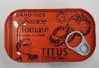 Sardine à la sauce tomate, Titus, 90g