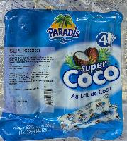 Supercoco, au lait de coco, 4X132g