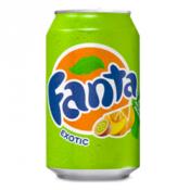 Fanta exotique canette, (24x33 cl)