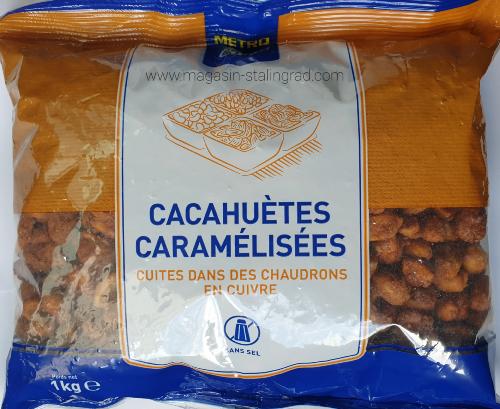 Cacahuète caramélisées sans sel (1kg)