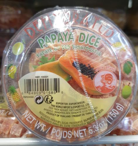 Papaye déshydratée (150g)