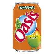 Oasis tropical canette 24x33cl