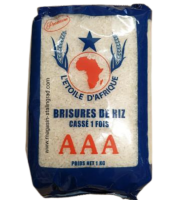 Brisure de riz cass 1fois toile d'Afrique 1kg.