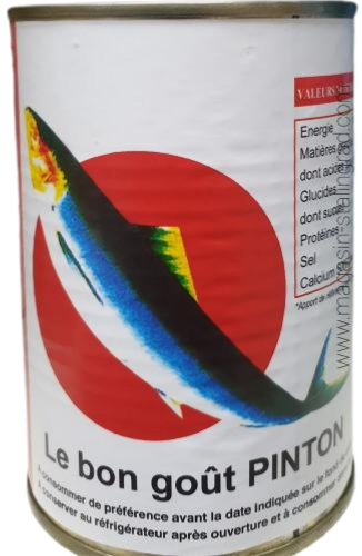 Pâte de Sardinelle, Pinton,  380g.