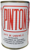 Pâte de Sardinelle, Pinton,  380g.