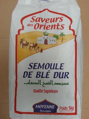 Semoule de Blé dur Moyenne, (5 kg)
