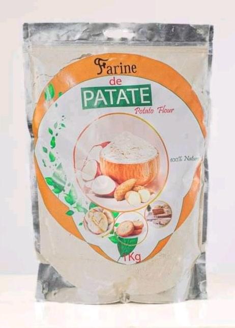 Farine de patate douce, Mundi, 1kg. 9,90 euros.