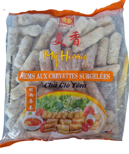 Nems aux crevettes, surgelés, 1,9kg.