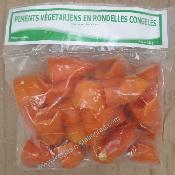 Piment vgtarien en rondelles congels (250g)