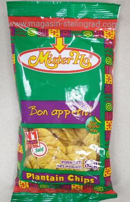 Chips de banane plantain salé (85g)