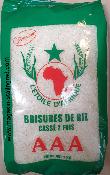 Brisure de riz cassé 2 fois étoile d'Afrique (1kg)